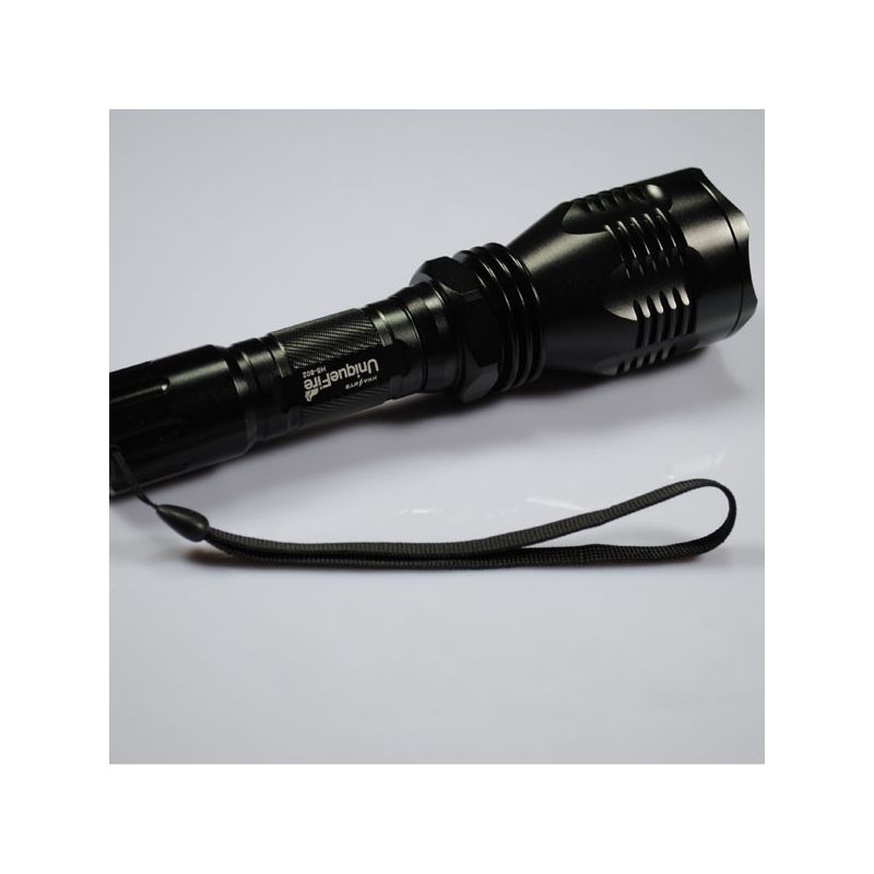 UniqueFire HS-802 Green Light Long Range LED Flashlight Waterproof Durable for Nighttime Exploration
