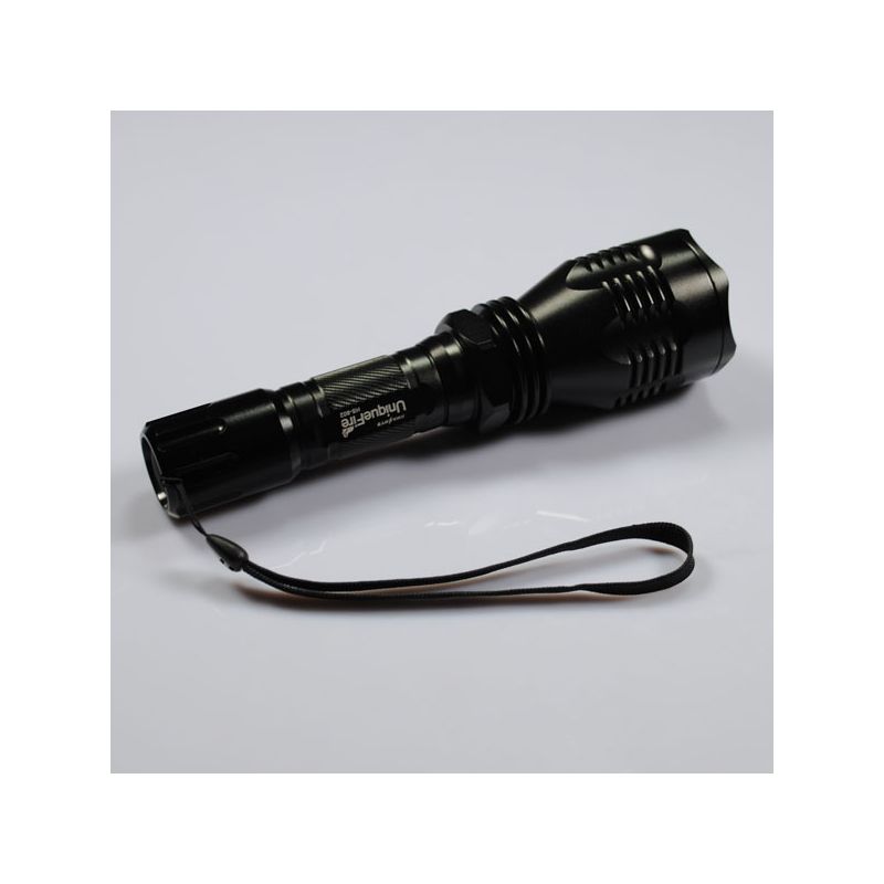 UniqueFire HS-802 Green Light Long Range LED Flashlight Waterproof Durable for Nighttime Exploration