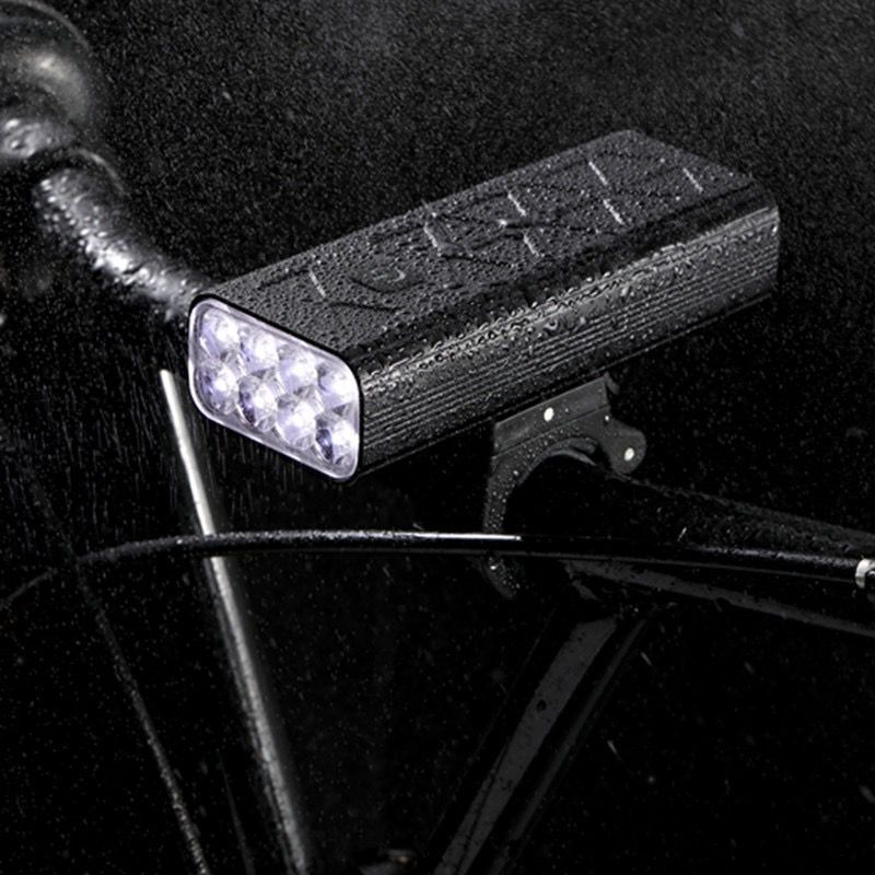 NiteBeam BR08 Bike Lights 10000 Lumens USB Rechargeable Bright Bicycle Light for Urban Biking Mountain Trails