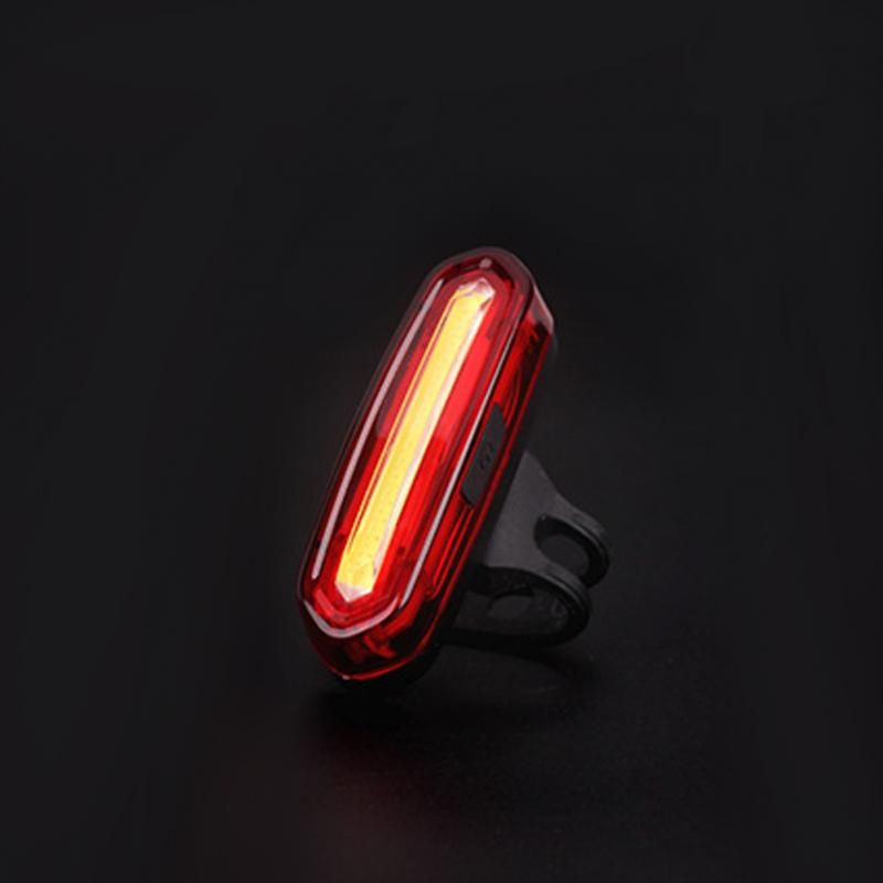 USB Rechargeable Bicycle Rear Light High-Intensity COB Lamp for Urban Commuters Cycling Accessories