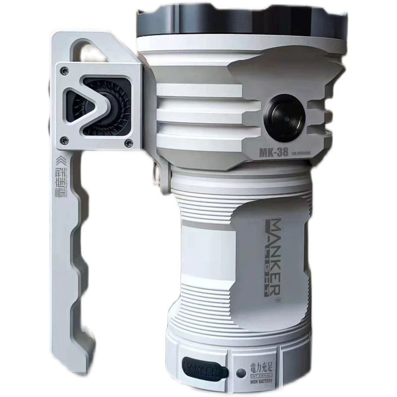 Manker MK38 LED Flashlight 41500 Lumens Long Throw Distance Durable Multi-Purpose for Camping and Emergencies