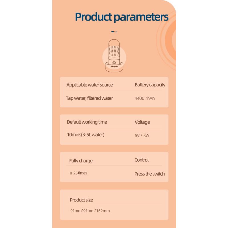 Donlim Disinfectant Vegetables Dishwasher Machine Food Safety Device for Health-Conscious Meal Preparation