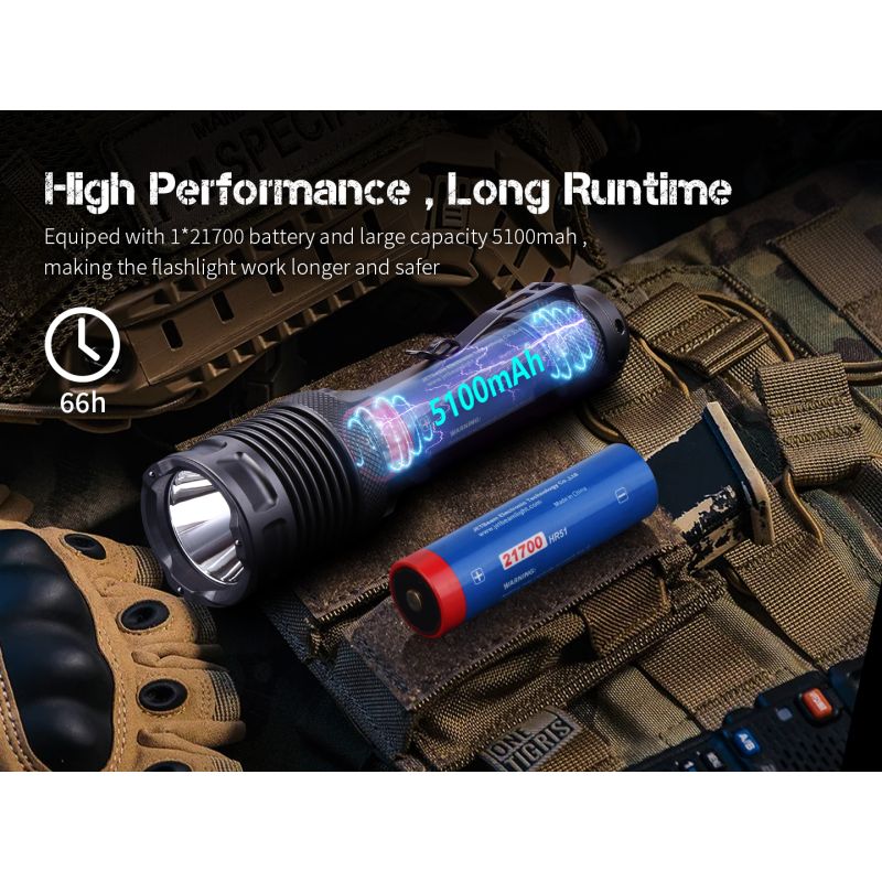 JETBEAM M37 PRO High Performance Tactical Flashlight