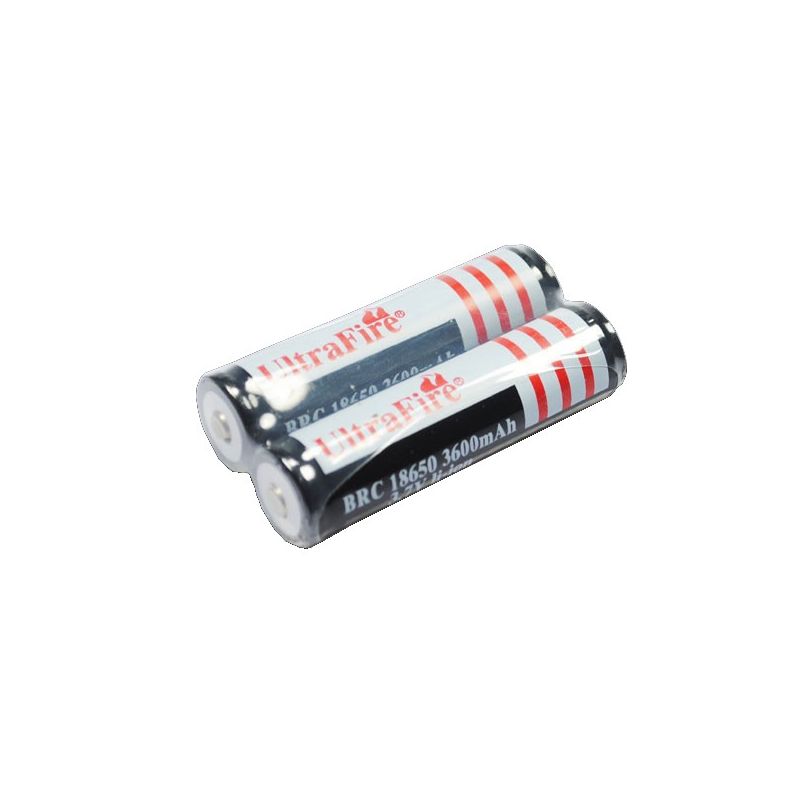 UltraFire 3.7V 18650 3600mAh Rechargeable Batteries Long-Lasting Power for High-Drain Devices Eco-Friendly