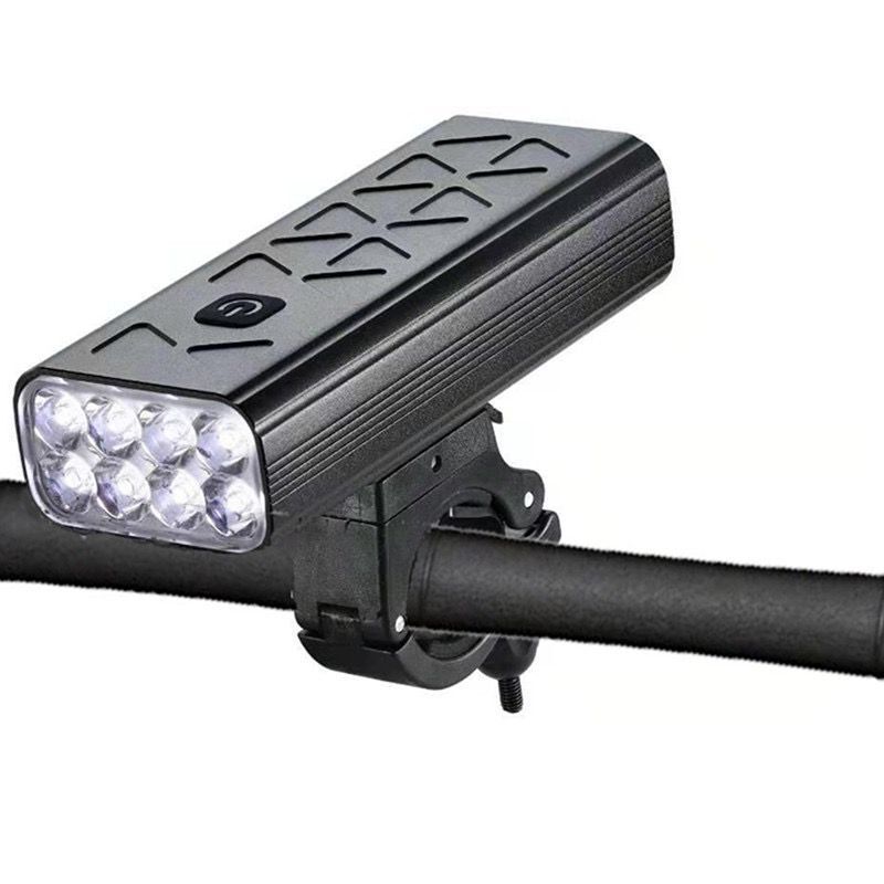 NiteBeam BR08 Bike Lights 10000 Lumens USB Rechargeable Bright Bicycle Light for Urban Biking Mountain Trails