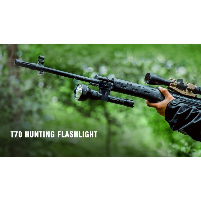 TrustFire T70 Kit High Power 2300 Lumens Rechargeable LED Flashlight Long Beam Camping or Emergency