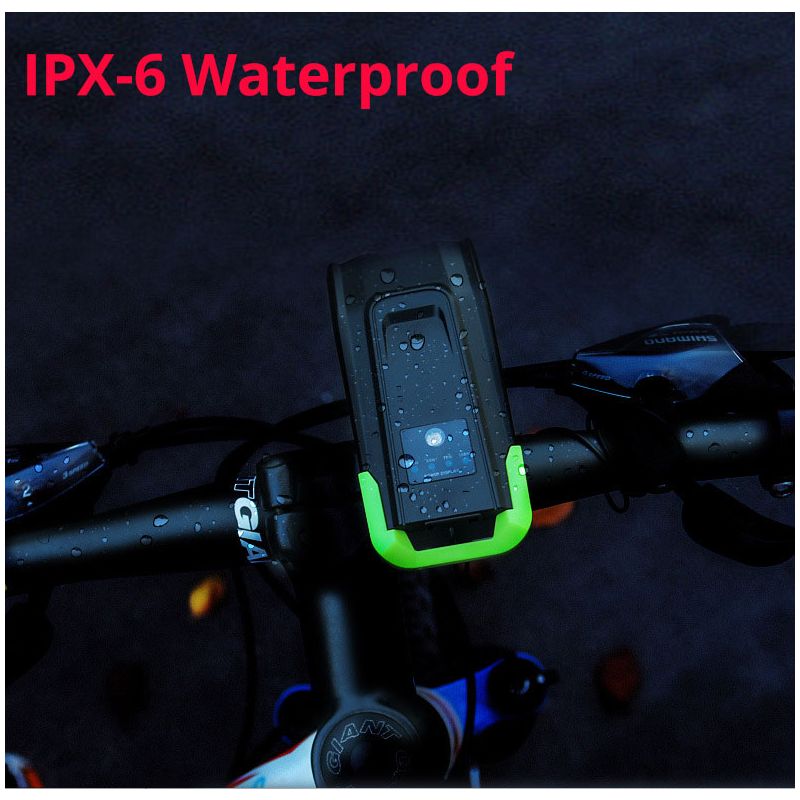 Bicycle Lights 2X T6 USB Rechargeable 2400 Lumens Six Modes for Cycling Safety and City Commuting