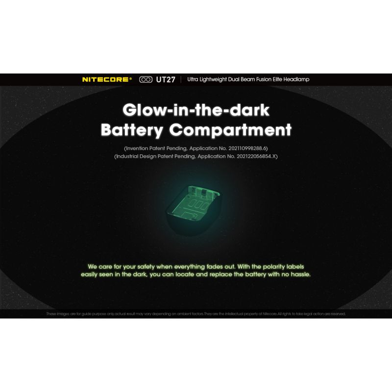 Nitecore UT27 LED Headlight 520 Lumens 2 x XP-G3 S3 Tech Rugged Design Versatile Modes for Night Adventure