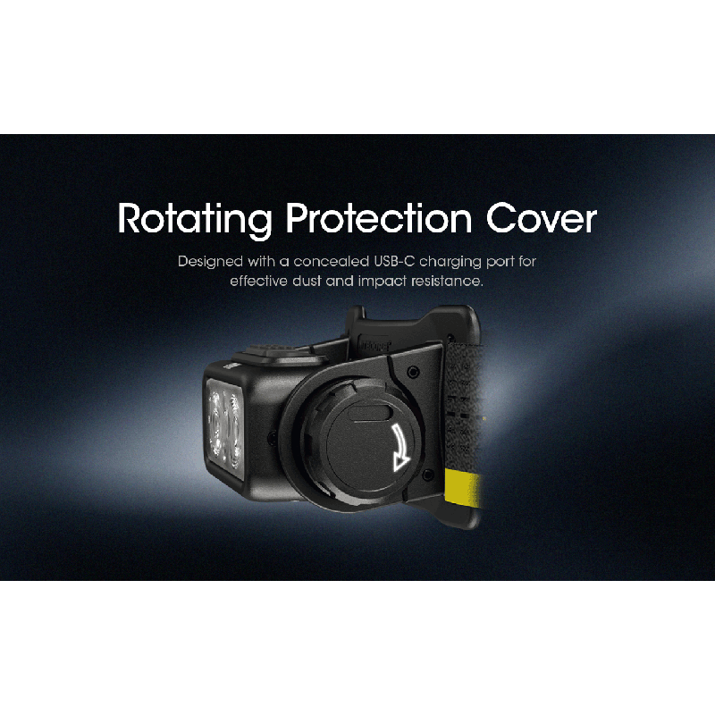 NITECORE NU43 Rechargeable Headlamp 1400 Lumens Red White Light Long Battery Life Outdoor Camping Gear