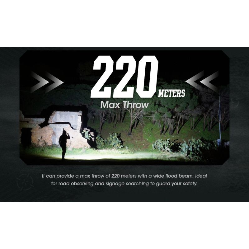 NITECORE EDC27 Lightweight 3000 Lumen Rechargeable Flashlight for Outdoor Adventures and Emergency Preparedness