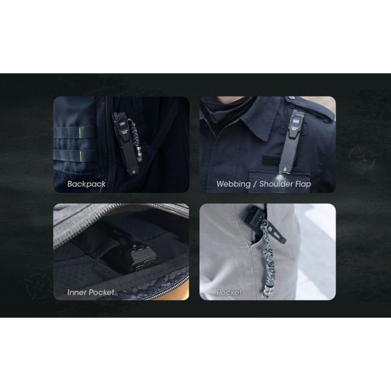 NITECORE EDC27 Lightweight 3000 Lumen Rechargeable Flashlight for Outdoor Adventures and Emergency Preparedness