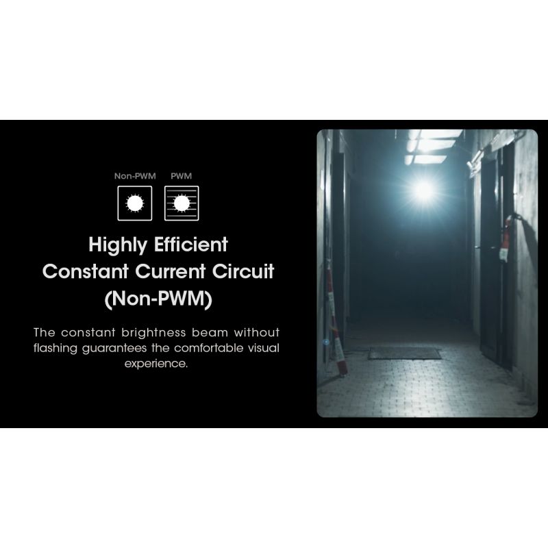 Nitecore MH12 Pro USB-C Rechargeable Flashlight 3300 Lumen High-Intensity Beam for Night Hikes and Adventures