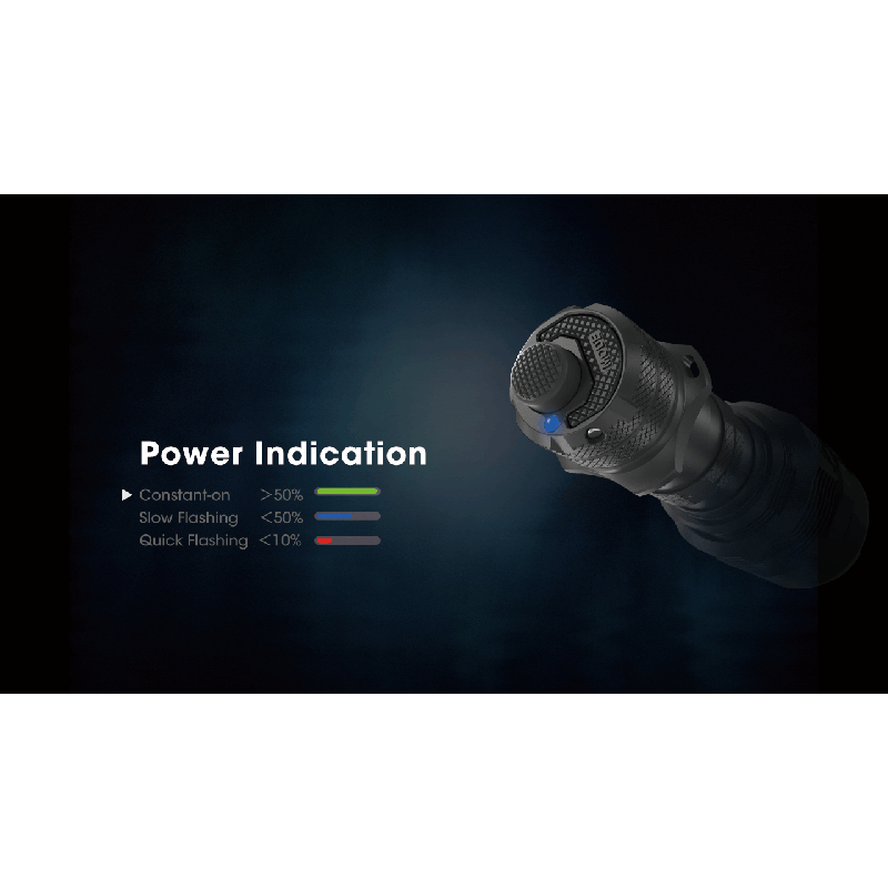 Nitecore TM9K PRO 9900 Lumen Durable Rechargeable Flashlight with USB-C and 510m Beam for Outdoor Adventures