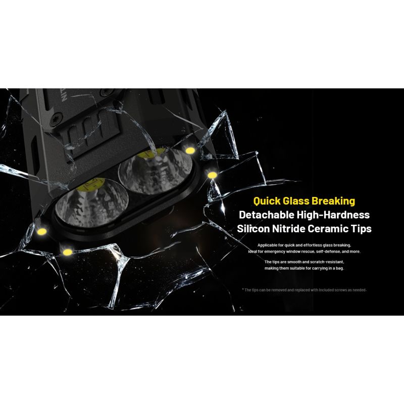 NITECORE EDC37 8000LM USB-C Rechargeable Flashlights 