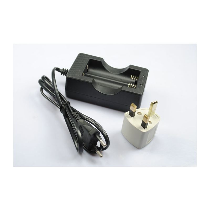 OEM Charger Fast Charging Solution 18650 Batteries Dual Output Universal Voltage Compact Tech Accessory