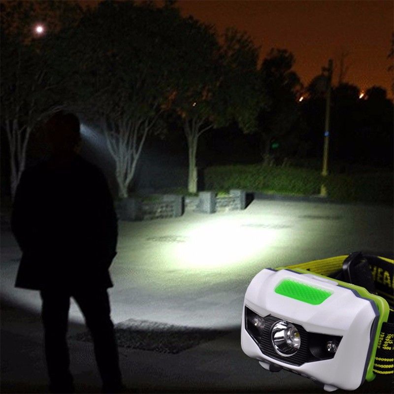 New 4 Modes LED Headlamp for Outdoor Adventures DIY Projects Maximum Brightness Lightweight Adjustable Straps