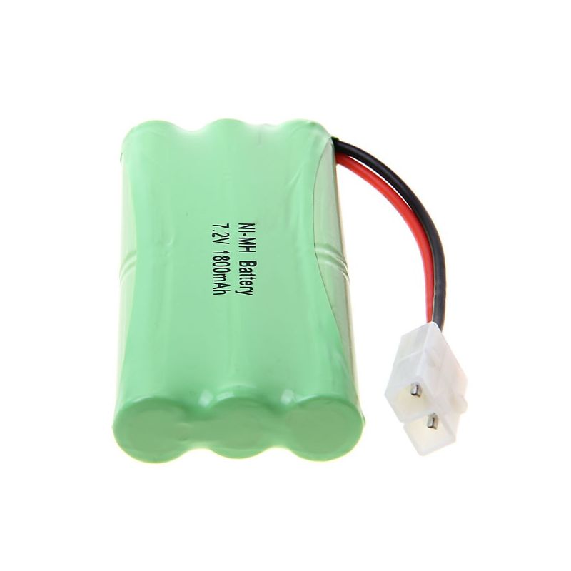 Ni-MH AA 7.2V 1800mAh Big White Plug Battery Pack