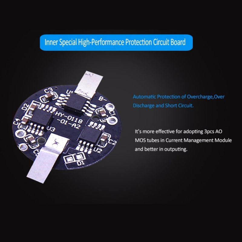 16340 650mAh 3.7V Micro USB Rechargeable Li-ion Battery Eco-Friendly Long-Lasting for Flashlights and Gear