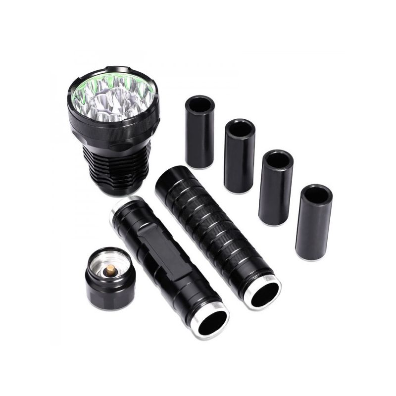 TrustFire 28T6 High Power LED Flashlight 40000 Lumens Five Modes Durable Water-Resistant Outdoor Lighting