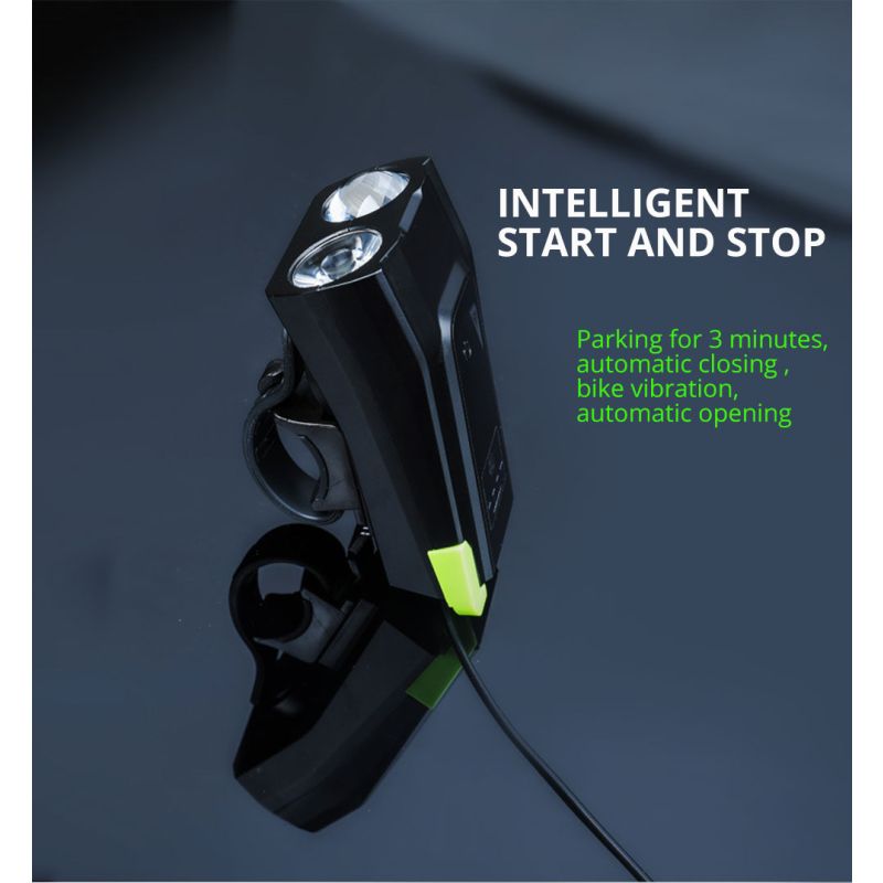 Bicycle Lights 2X T6 USB Rechargeable 2400 Lumens Six Modes for Cycling Safety and City Commuting