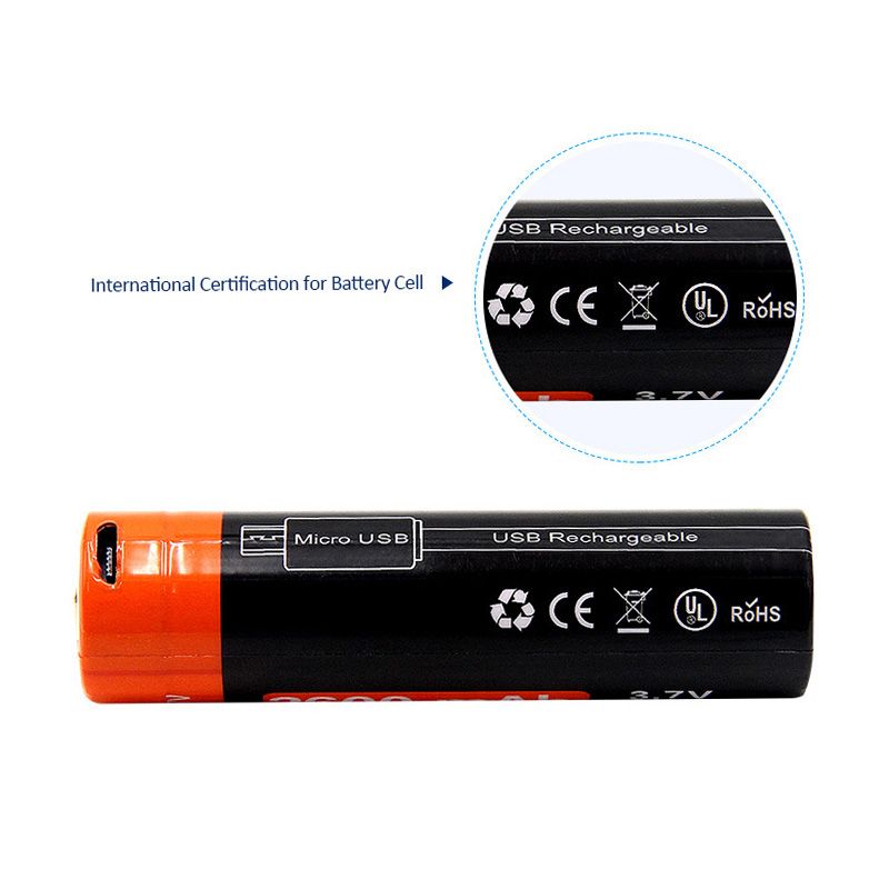 18650 2600mAh 3.7V Rechargeable Li-ion Battery High Energy Density Long Life Portable Power Source