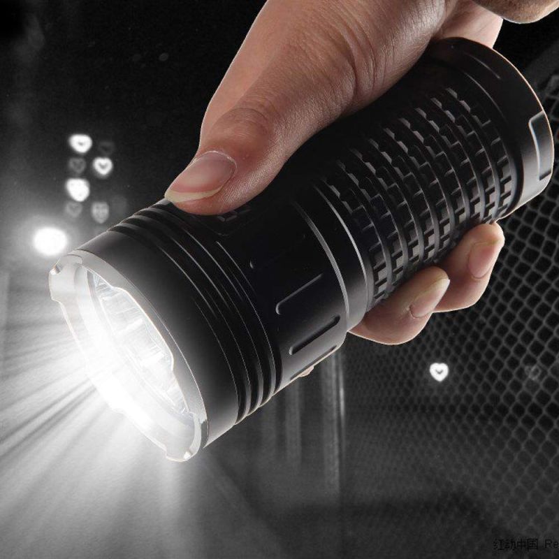 SKY RAY LED Flashlight 15000 Lumens Rechargeable USB Type-C Perfect for Camping and Home Repairs