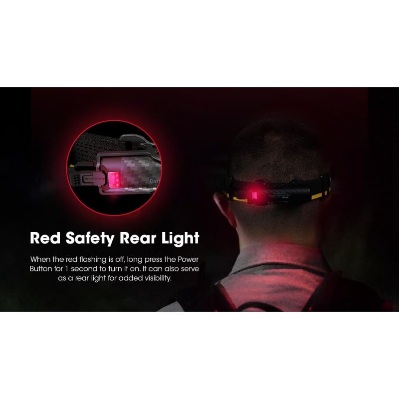 Nitecore Carbon Battery 6K USB-C Rechargeable Lightweight 6000mAh Waterproof Power Bank