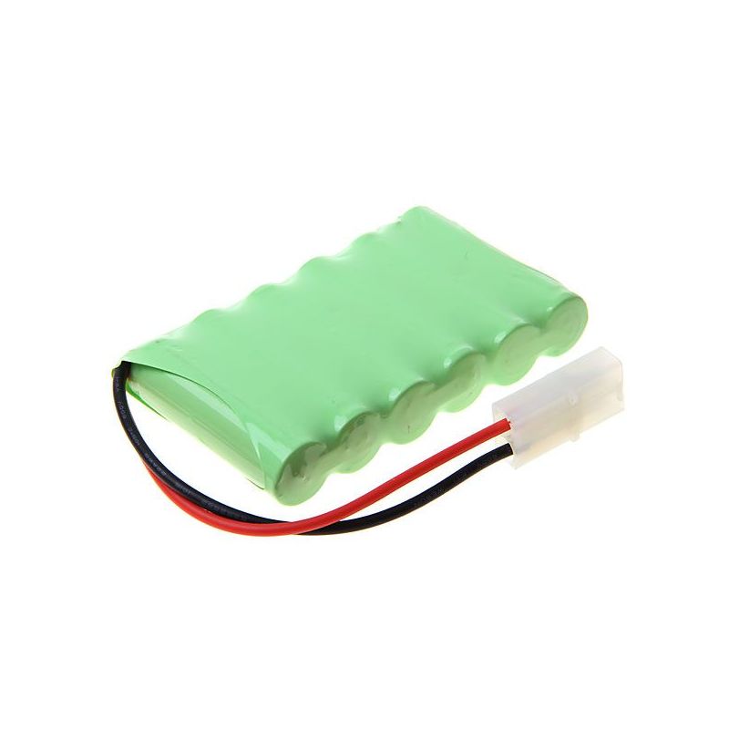 7.2V AA 1800mAh Ni-MH Rechargeable Battery High Capacity Eco-Friendly Power for Remote Control Toys & Photography Gear