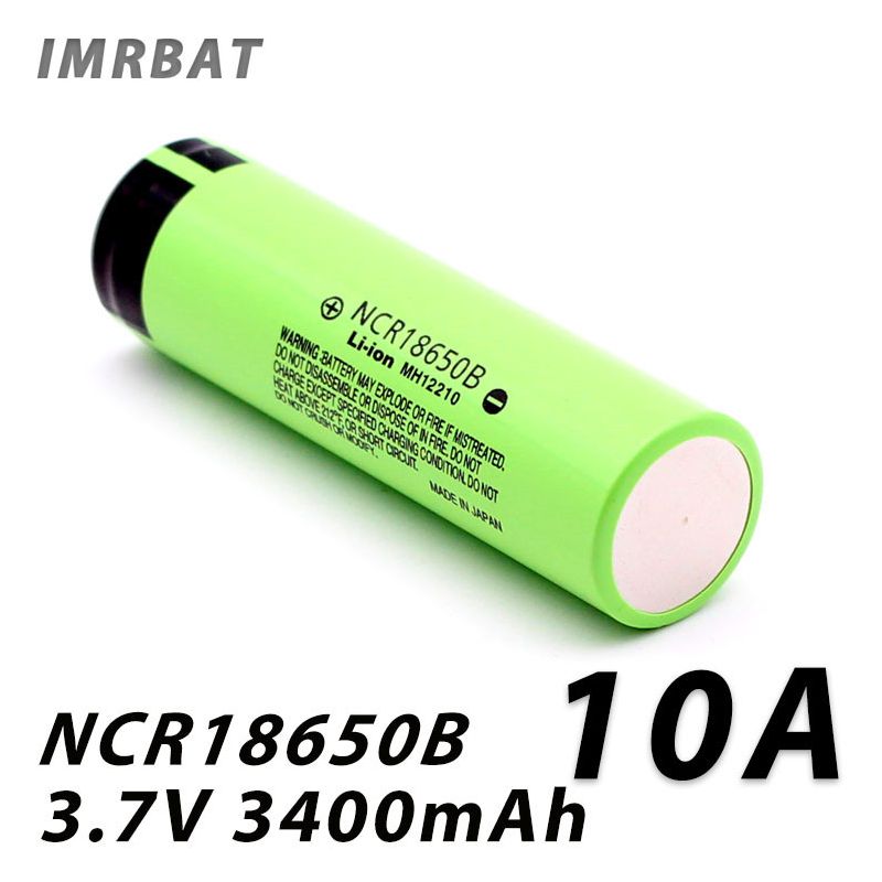 NCR18650B 3400mAh 18650 Li-Ion Rechargeable Battery