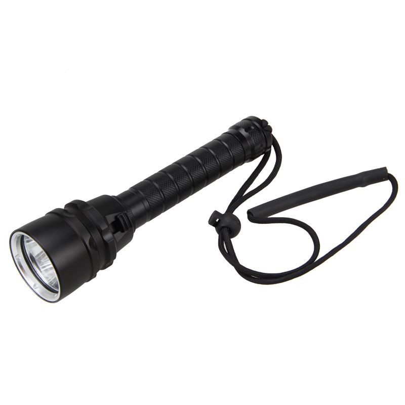 100M Waterproof 8000LM L2 LED Lantern Diving Flashlight Durable Torch with Magnetic Control for Nighttime Exploration