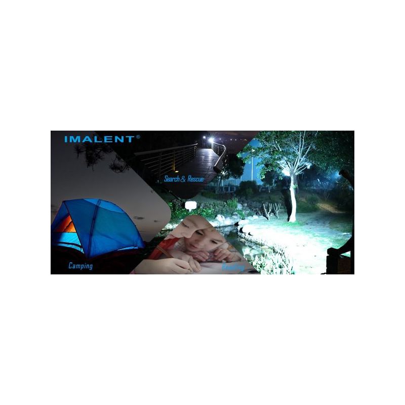 IMALENT MS03 XHP70 EDC Flashlight 13000 Lumens with 324 Meters Beam Lightweight Durable for Outdoor Adventure