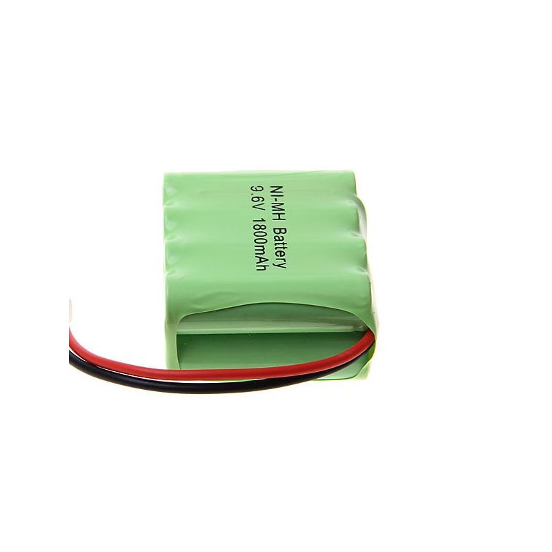9.6V AA 1800mAh Ni-MH SM Plug Rechargeable Battery Eco-Friendly High Performance for Model Airplanes