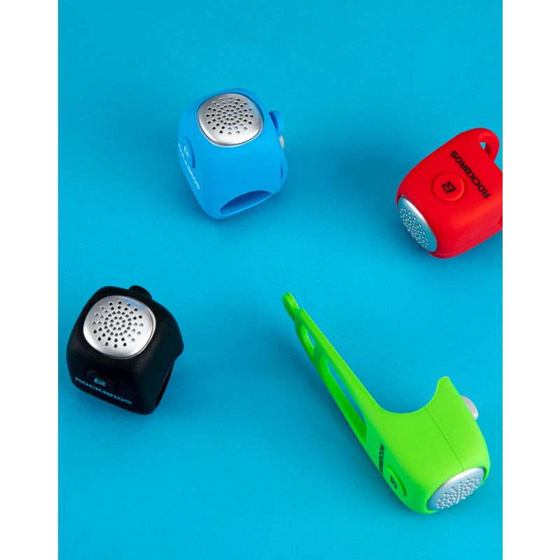 ROCKBROS Electric Cycling Bell with 90 dB Horn Rainproof Design MTB Handlebar Accessory for Safe Riding