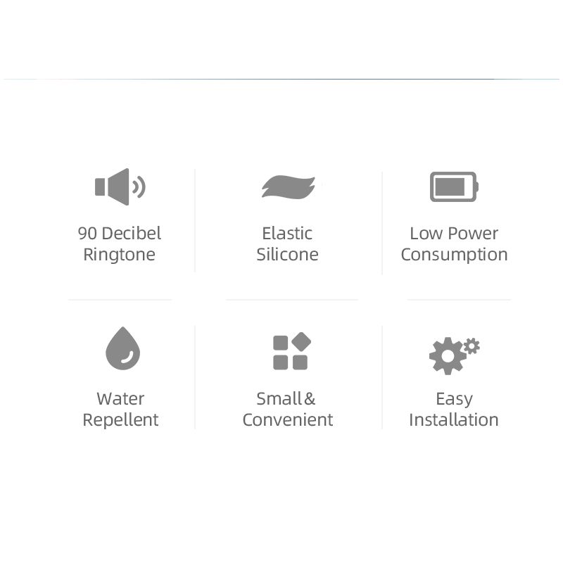 ROCKBROS Electric Cycling Bell with 90 dB Horn Rainproof Design MTB Handlebar Accessory for Safe Riding