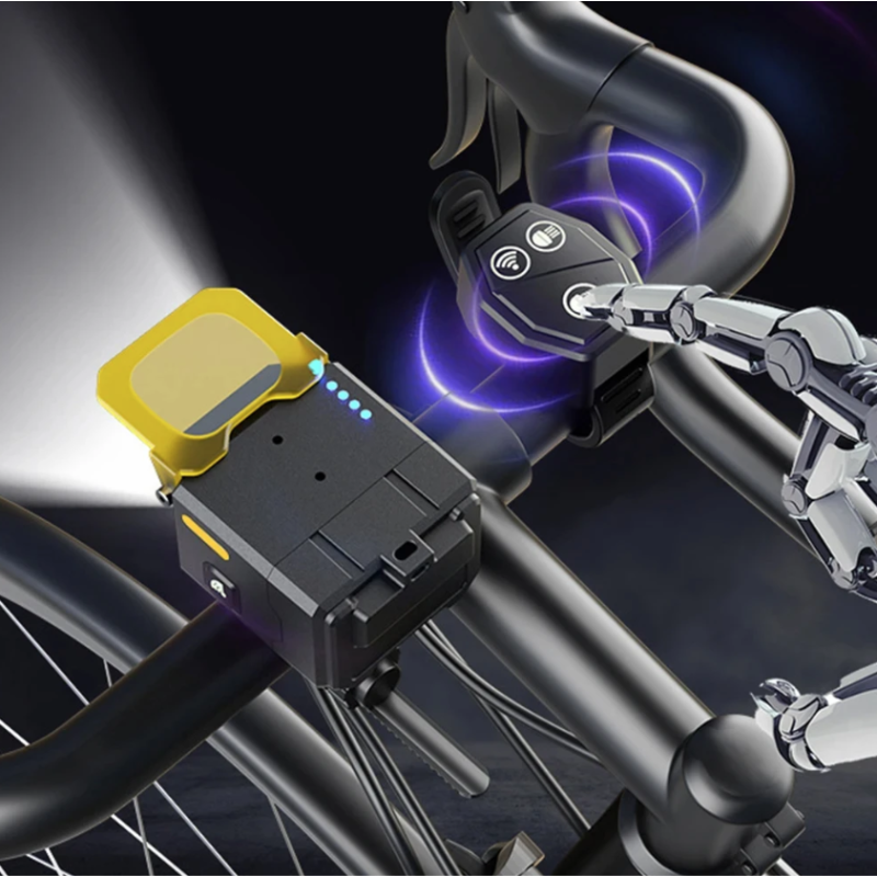 Nitebeam Hanging Cut-off Cable Bike Front Light 30W Powerful Illumination Durable Aluminum Hands-Free Operation