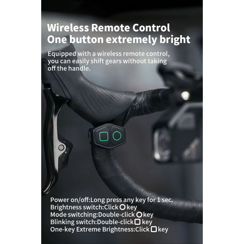 Magicshine CBL1600 Bike Front Light 1600 Lumen LED - Hanging Cut-off Cable, Cycling Safety, Nighttime Visibility