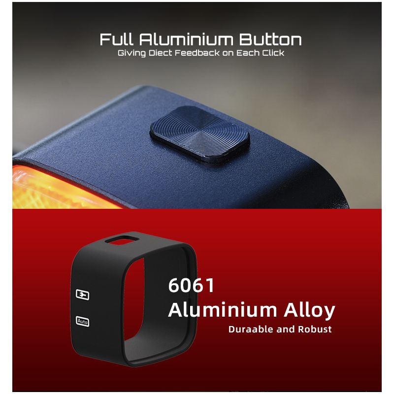 Enfitnix Cubelite III Smart Tail Light Ultra Bright Rear Light USB Charge Cycling Safety 30 Lumens