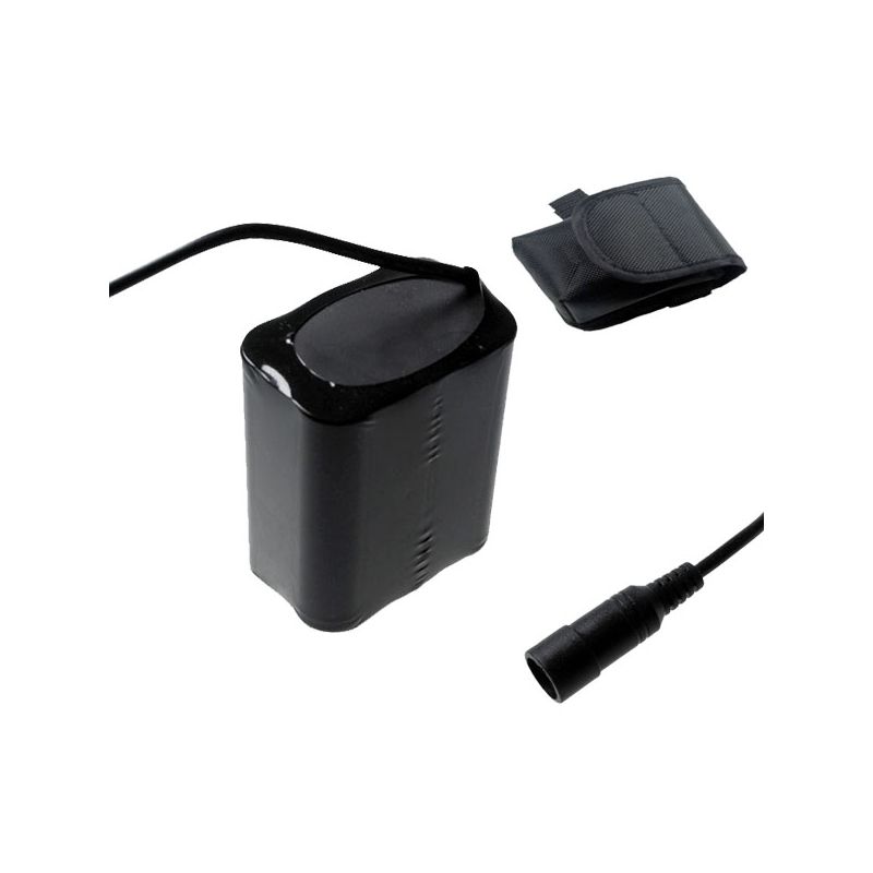 UltraFire 5521 DC Interface 8.4V 13200mAh High-Capacity Waterproof Bike Battery for LED Bicycle Lights