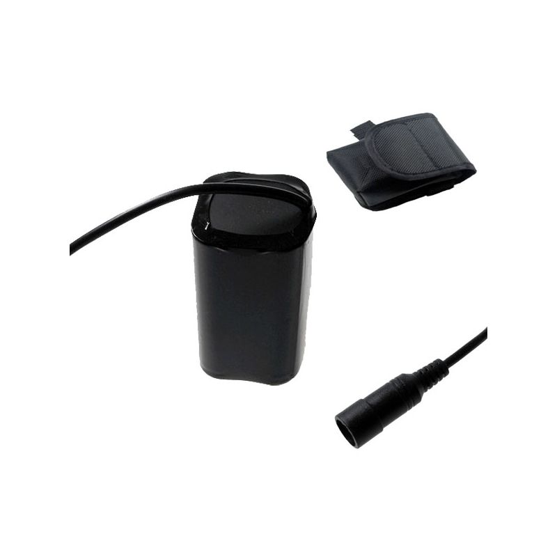UltraFire 5521 DC Interface 8.4V Bike Light Battery Durable 4800mAh Waterproof Rechargeable for Nighttime Cycling