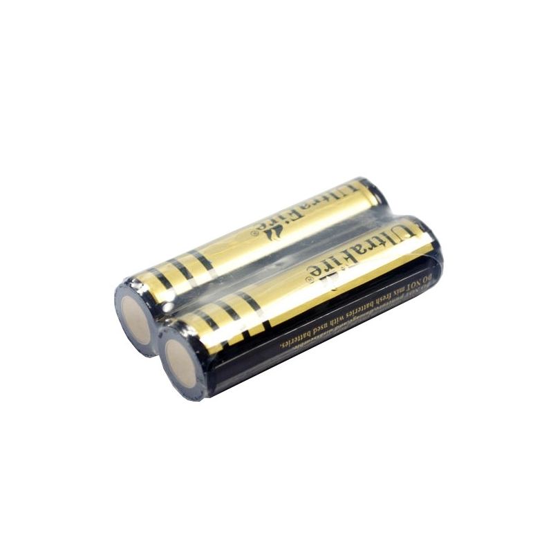 Ultrafire BRC 4000mAh 3.7V Li-ion Rechargeable Batteries High Capacity Quick Recharge for Photography Hiking