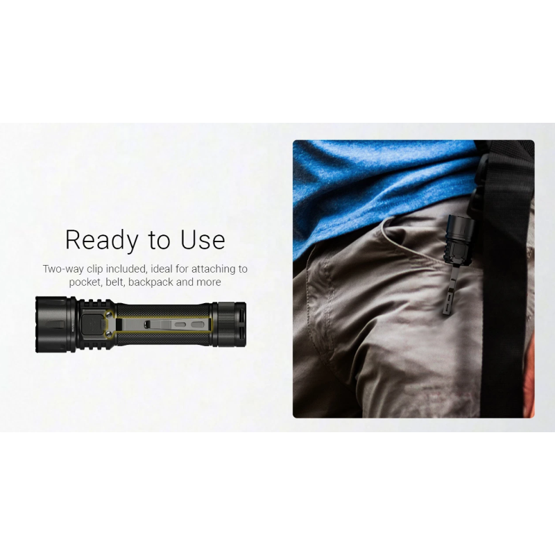 Nitecore EX7 6000 Lumen USB-C Rechargeable Flashlight 