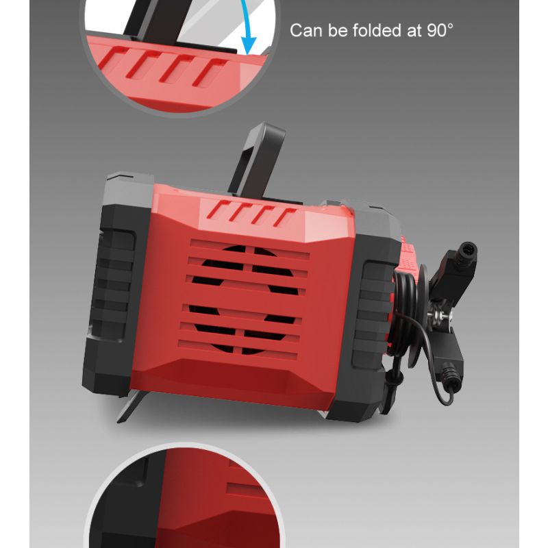 FOXSUR 20A Portable Car Battery Charger 12V 24V for Motorcycle Truck AGM LiFePO4 Lead Acid Battery Maintenance