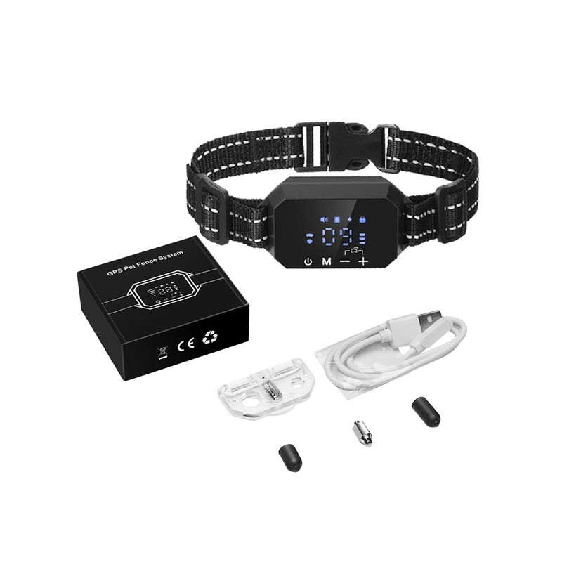 GPS Wireless Dog Fence Outdoor Pet Fencing Device 3280 Ft Range Easy Installation for Pet Safety and Freedom