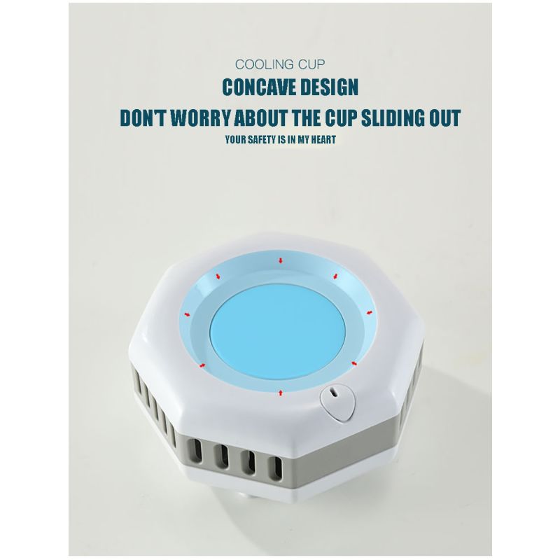 Portable Refrigerator Electric Drink Cooler Fast Cooling Kettle Summer Party Essentials for Ice-Cold Beverages