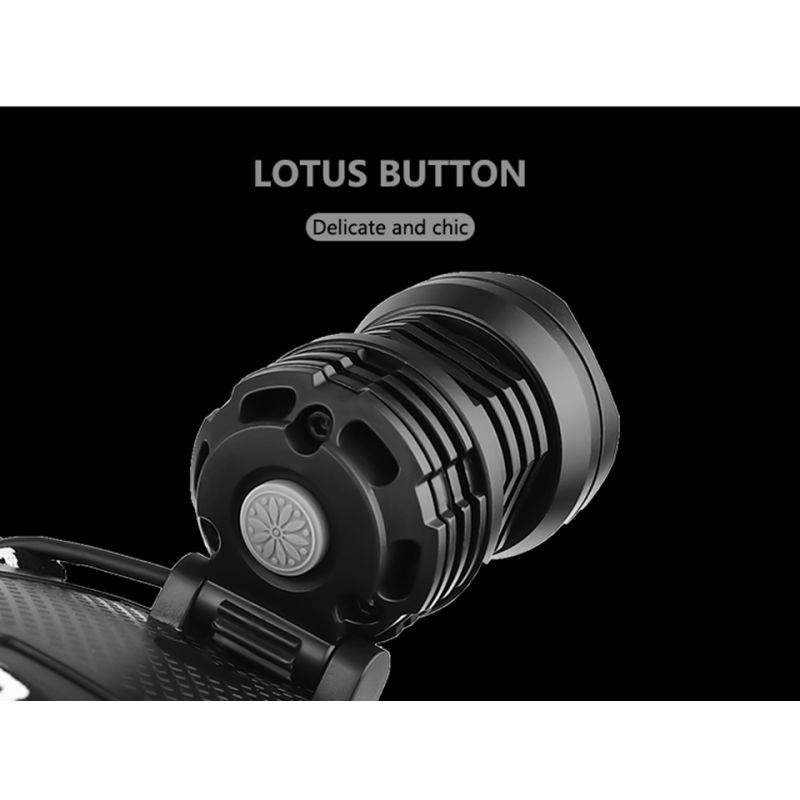 XHP70 LED Headlamp 8000LM USB Rechargeable Outdoor Light IPX5 Waterproof Adjustable Modes for Camping and Hiking