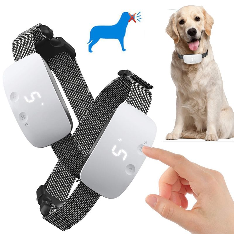 NEW Touch 7 Level Sn Dog Shock Training Collar Waterproof Rechargeable Anti Bark Collar for Effective Barking Management