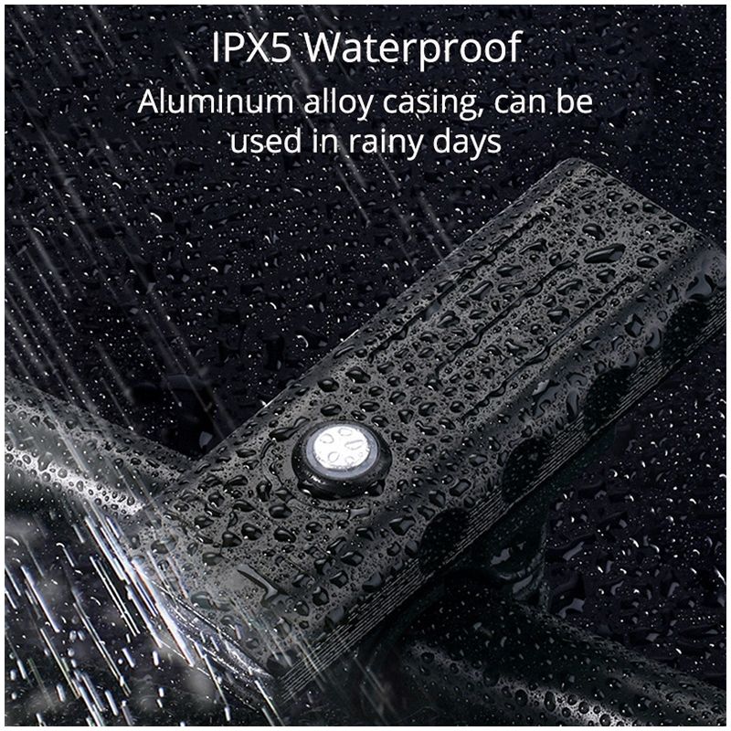 TK5 Bicycle Front Lights 5000 Lumens USB Rechargeable Waterproof Super Bright with Multiple Modes for Cycling