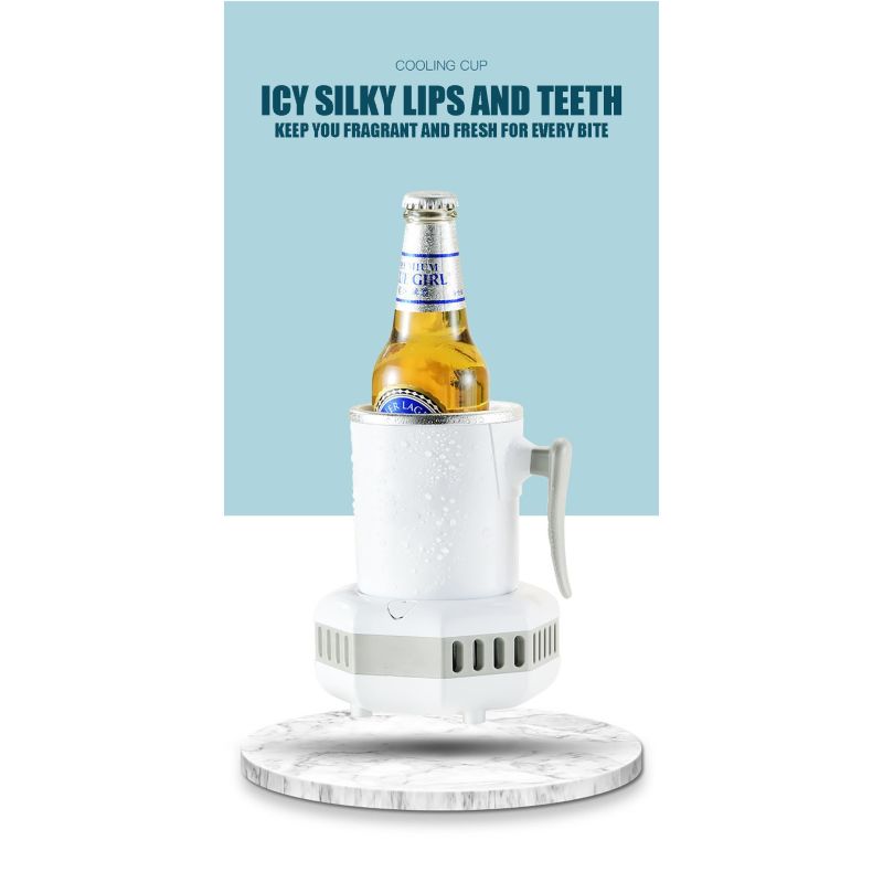 Portable Refrigerator Electric Drink Cooler Fast Cooling Kettle Summer Party Essentials for Ice-Cold Beverages