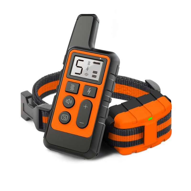 NEW Waterproof Rechargeable Dog Training Collar with Adjustable Shock Levels Effective Behavior Correction