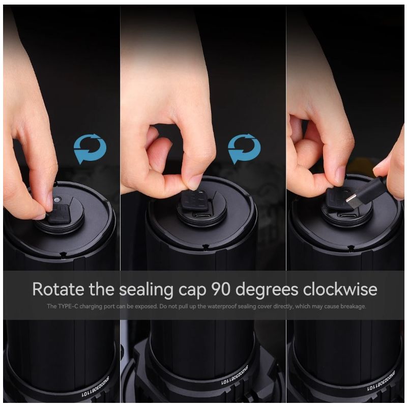 IMALENT MS32 200000 Lumen LED High Power Flashlight with Multiple Lighting Modes for Outdoor Adventures